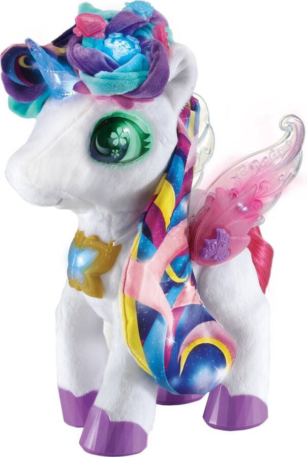 VTech Styla Mijn Glamour Unicorn Interactief Speelgoed Eenhoorn Speelfiguur Vanaf 4 Jaar