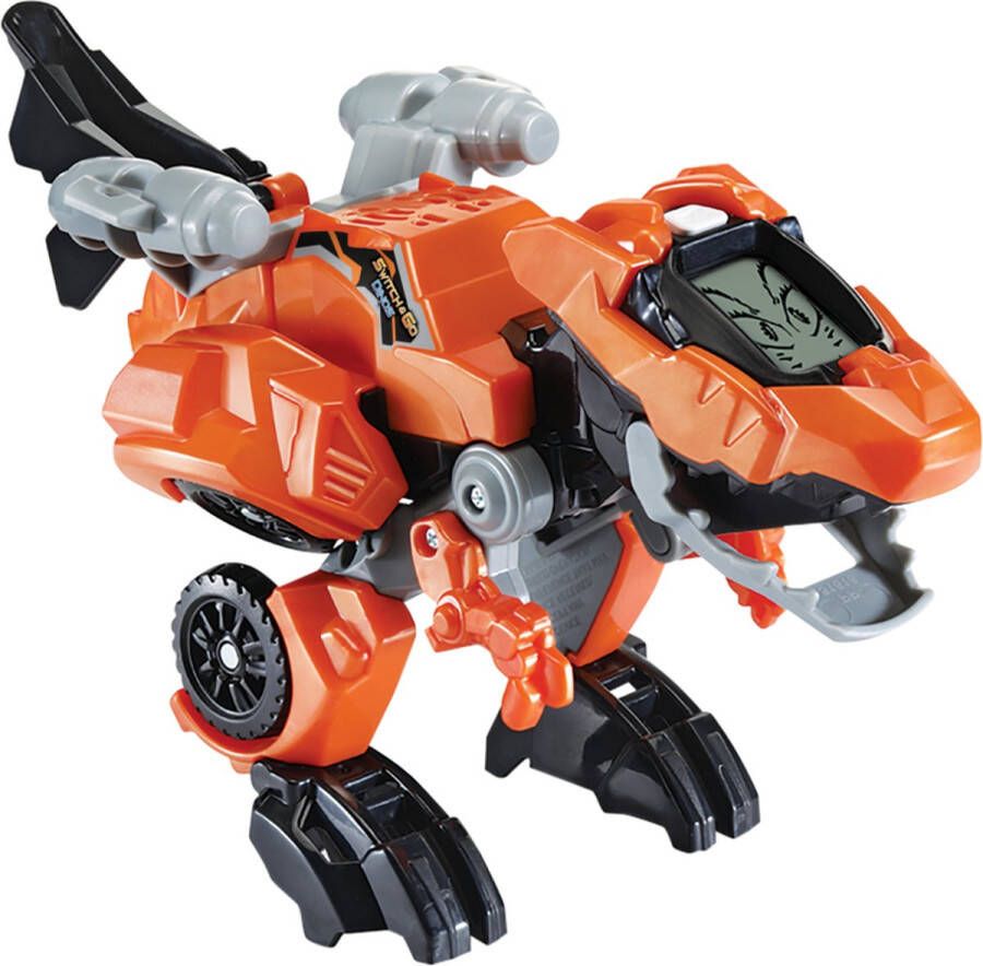 VTech Switch & Go Dino's Fire Troy T-Rex Kinder Speelgoed Dinosaurus Interactief Robot Speelfiguur Vanaf 4 Jaar en ouder
