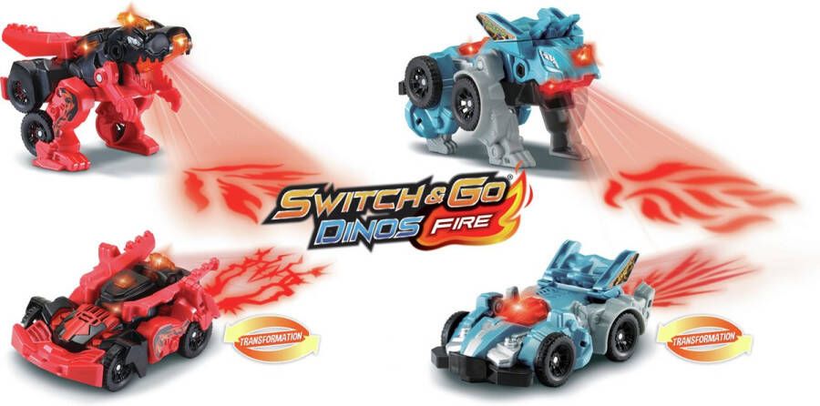 VTech Switch & Go Dinos Petits Fire (DIFFÉRENTS Modèles)