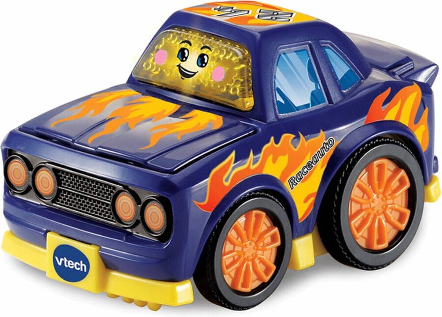 VTech Toet Auto s Rico Raceauto – Speelgoed Auto – Met Licht- en Geluidseffecten – Blauw – 1 tot 5 jaar