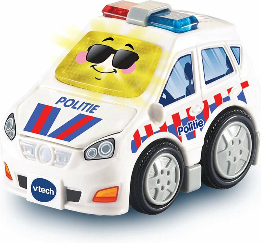 VTech Toet Auto s Pepijn Politie – Speelgoed Auto – Met Licht en Geluidseffecten – Wit – 1 tot 5 jaar