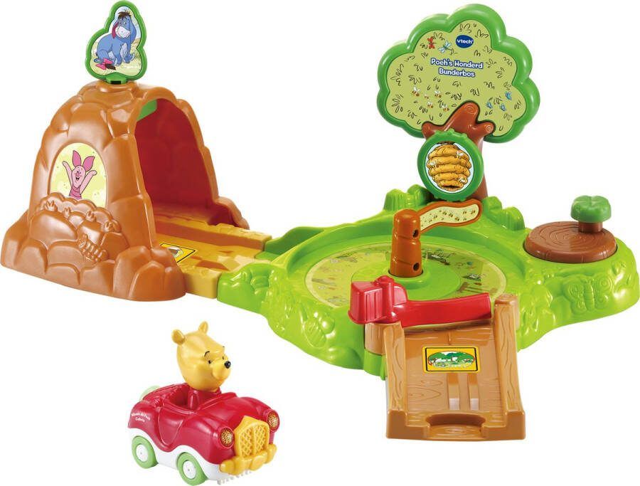VTech Toet Auto s Poeh s Honderd Bunderbos – Educatief Speelgoed – Met Licht- en Geluidseffecten – 1 tot 5 jaar