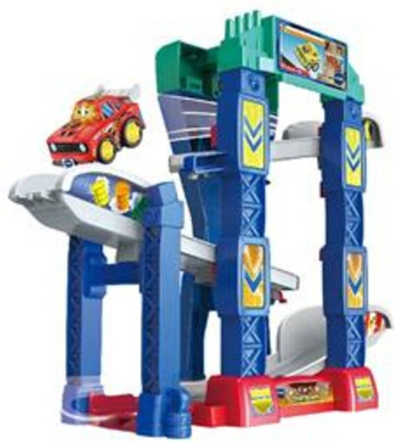 VTech Toet Auto's 4-in-1 Stuntbaan Interactief Speelgoed Educatief Babyspeelgoed Vanaf 1 tot 5 Jaar