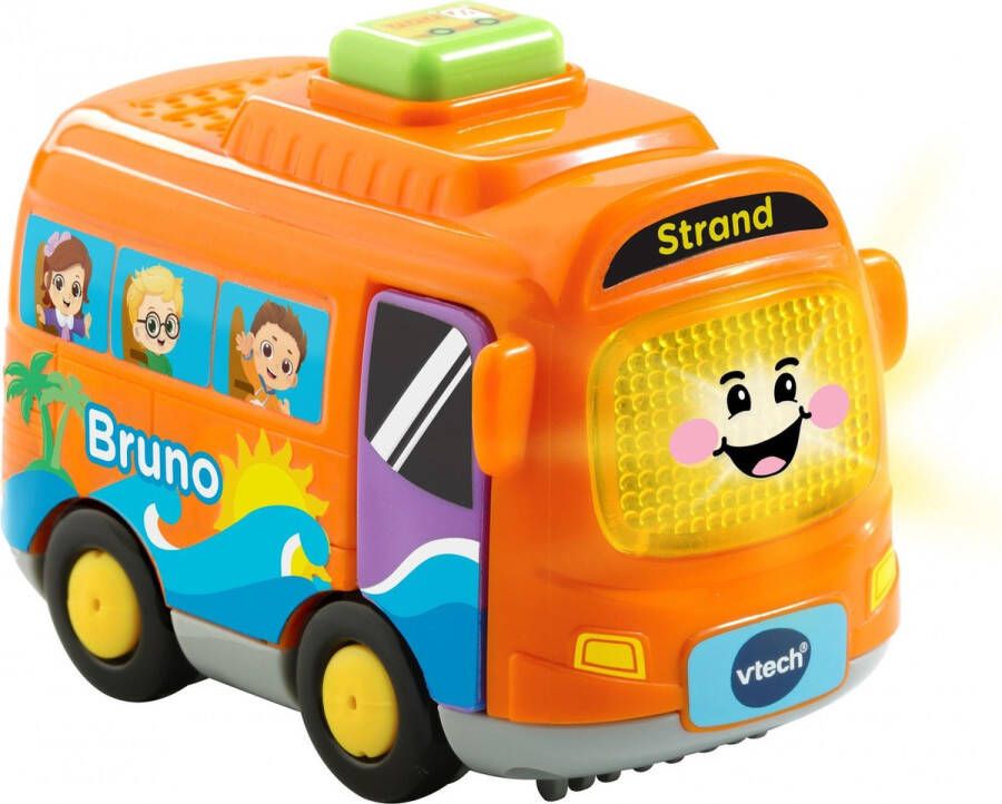 VTech Toet Auto's Bruno Bus Educatief Baby Speelgoed Interactieve Speelgoed Auto 1 tot 5 Jaar