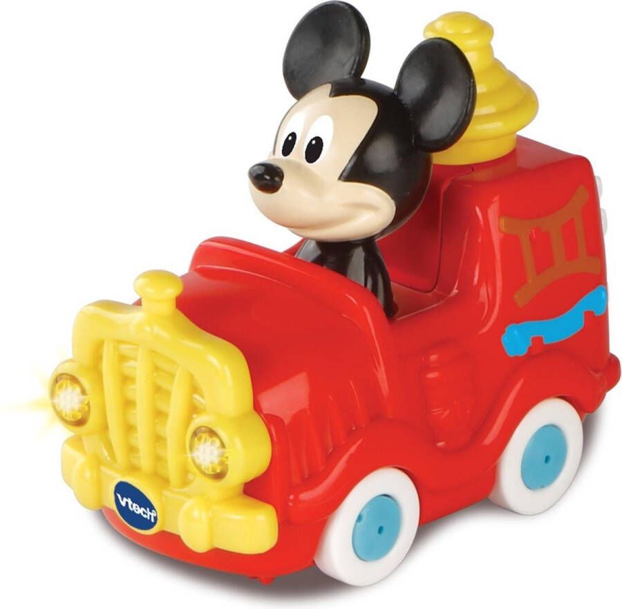 VTech Toet Auto's Disney Edition Mickey Brandweerwagen Speelfiguur Brandweerwagen met Licht en Geluid