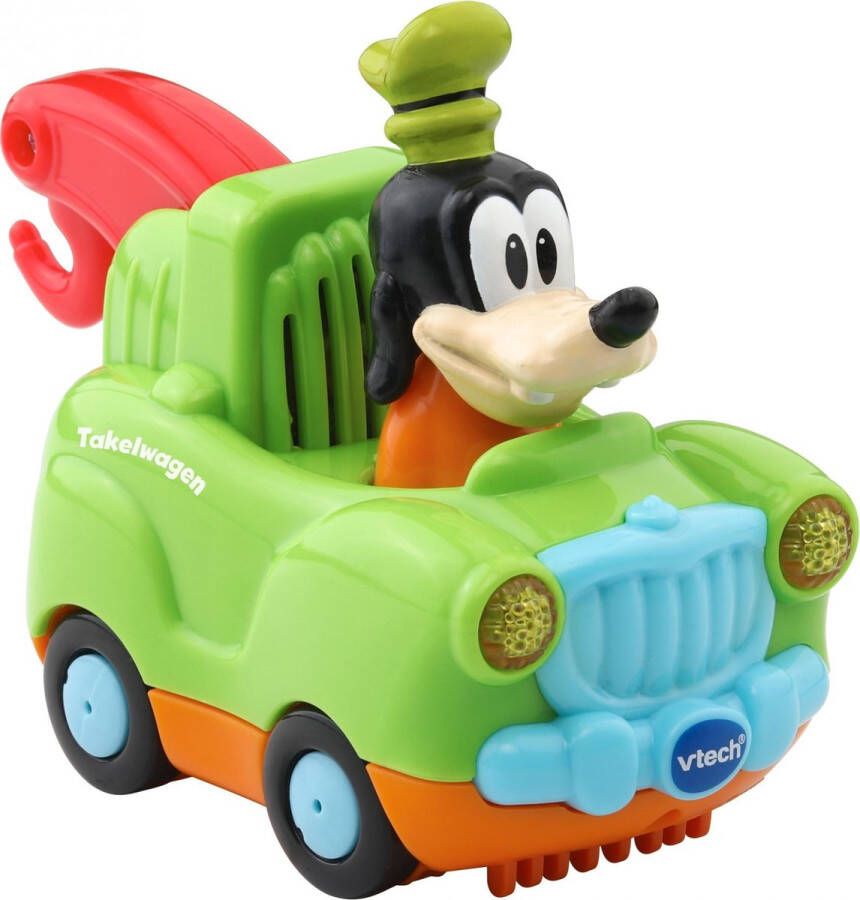 VTech Toet Auto's Disney Goofy Takelwagen Educatief Baby Speelgoed Auto 1 tot 5 Jaar