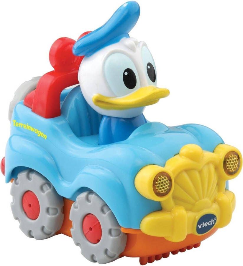 VTech Toet Auto's Donald Duck Terreinwagen Speelgoed Auto Interactief Babyspeelgoed 1 tot 5 Jaar