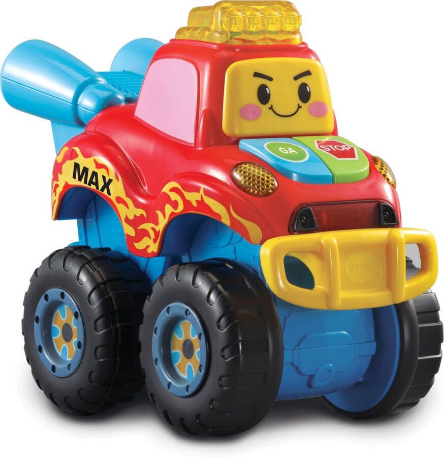 VTech Toet Auto's Max de Slimme Monster Truck Interactief & Educatief Speelgoed Speelgoedvoertuig