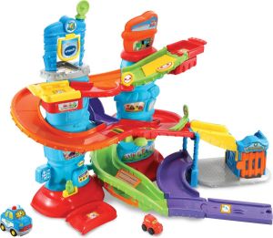 VTech Toet Auto's Politietoren Speelset Interactief Speelgoed Educatief Babyspeelgoed Vanaf 1 tot 5 Jaar