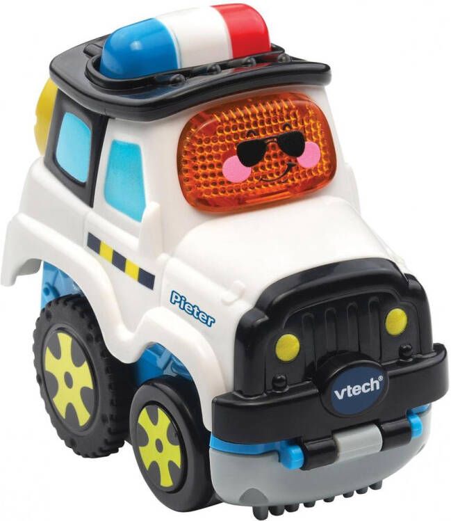 VTech Toet Auto's Press & Go Pieter Politieauto Educatief Babyspeelgoed 1.5 tot 5 Jaar