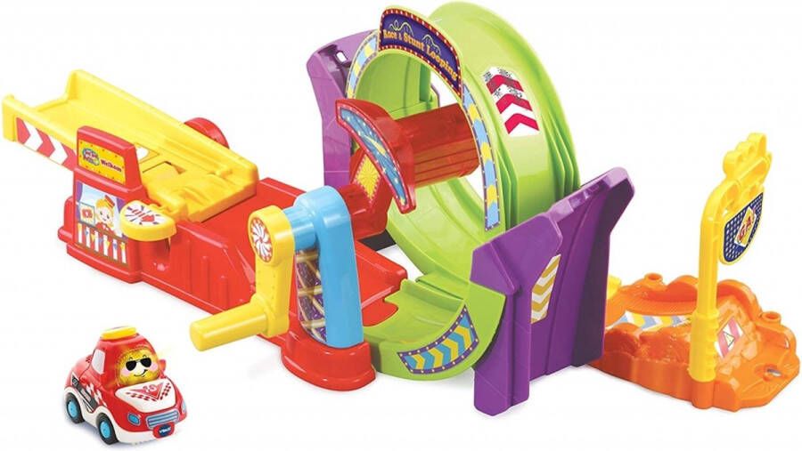 VTech Toet Auto's Race & Stunt Looping Cadeau Educatief Babyspeelgoed 1 tot 5 Jaar