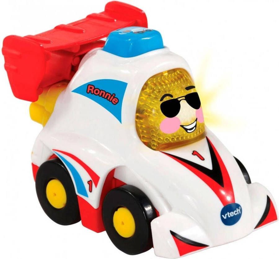 VTech Toet Auto's Ronnie Raceauto Educatief Baby Speelgoed Interactieve Speelgoed Auto 1 tot 5 Jaar