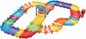 VTech Toet Auto's Wegdelen Combi Deluxe Educatief Babyspeelgoed 1 tot 5 Jaar