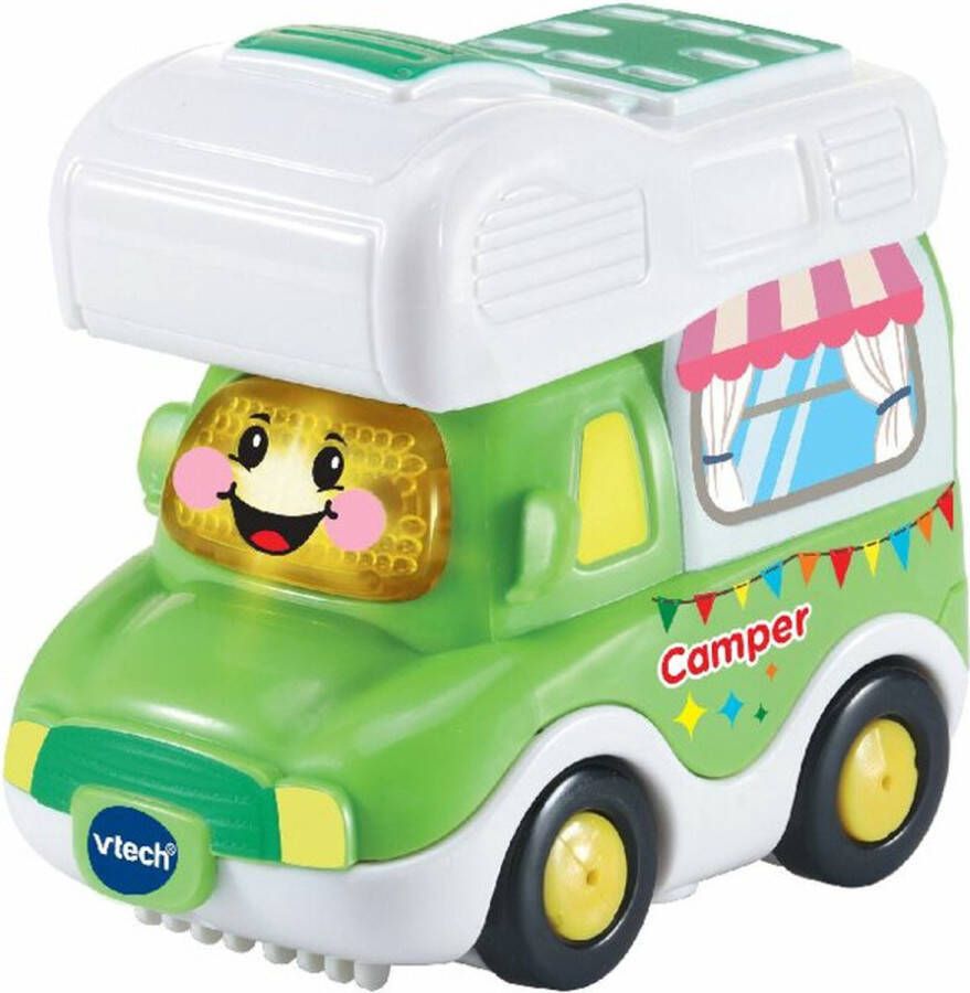 VTech Toet Auto's Cas Camper Speelgoed Auto Speelfiguur Educatief Babyspeelgoed Liedjes & Melodietjes Speelgoed 1 tot 5 Jaar