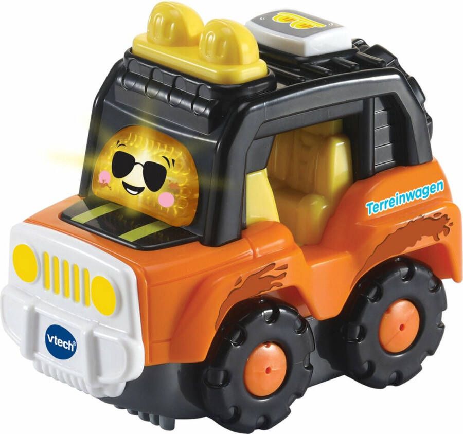 VTech Toet Auto's Ted Terreinwagen Speelgoed Auto Interactief Speelgoed met Geluidseffecten & Liedjes Babyspeelgoed 1 Jaar tot 5 Jaar