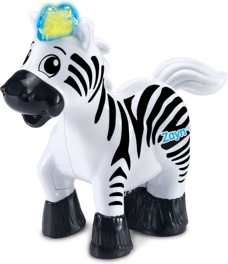 VTech Zoef Dieren – Zayn de snelle Zebra – Educatief Speelgoed – Met Vrolijke Reacties – 1 tot 5 jaar