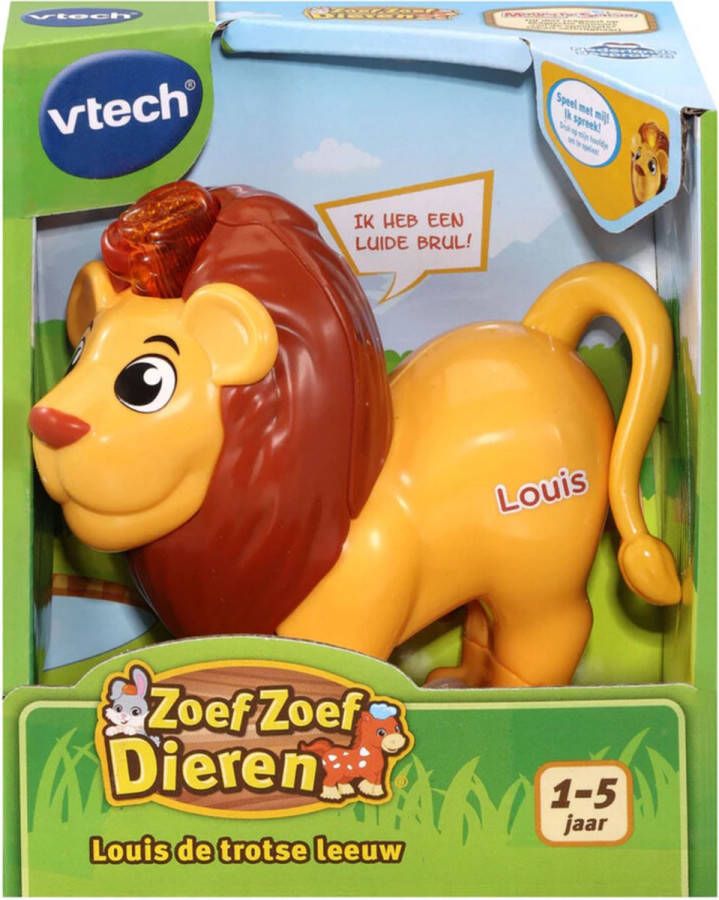 VTech Zoef Louis De Trotse Leeuw Interactief & Educatief Speelgoed Cadeau Van 1 tot 5 Jaar