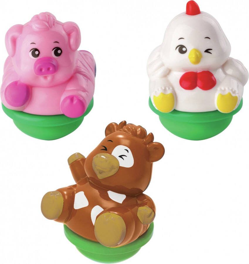 VTech ZoomiZooz Tuimeldiertjes Boerderij Diertjes Speelfiguren 3 Stuks