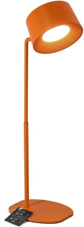 Vtw Living Bureaulamp Oplaadbaar Draadloos met Accu Draadloze Bureaulamp Dimbaar Oranje 35 cm