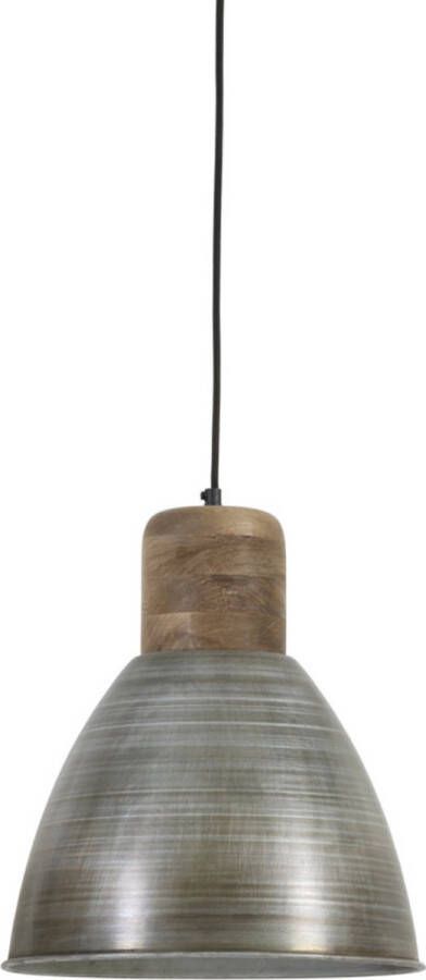 Vtw Living Hanglampen Eetkamer Hanglampen Hanglamp Industrieel Hanglamp Zwart 42 cm hoog