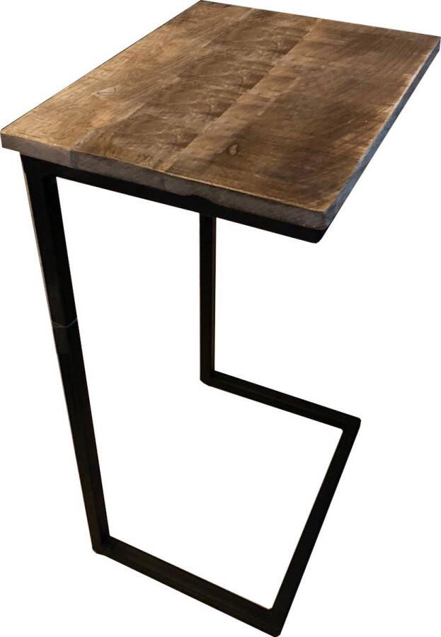 Vtw Living Luxe Bijzettafel Coffee Table Bijzettafeltje Tafeltje Industrieel Landelijk 65 cm hoog