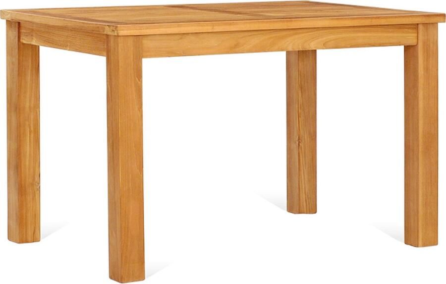 Vtw Living Tuintafel van Teakhout Tuin Tafel Tuinmeubel Tuinmeubelen 160 cm
