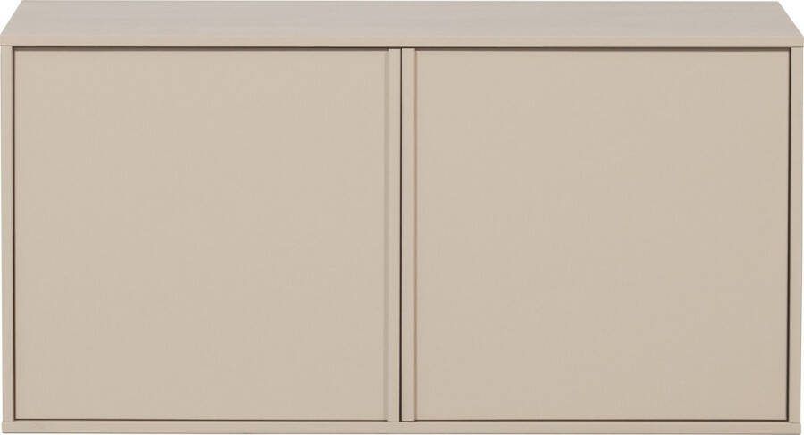 WOOOD Opzetkast Daily opzetstuk voor de geschikte multifunctionele kast Push-to-open functie hoogte 50 cm breedte 50 of 100 cm