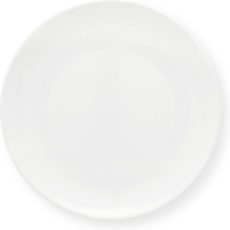 Vtwonen Dinerborden Serviesset Wit Borden Bordenset van 6 25.5cm