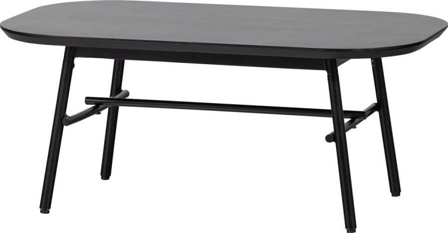 Vtwonen | Elegance Salontafel Mango Hout metal Zwart | Woonkamertafels | Salontafel - Foto 2