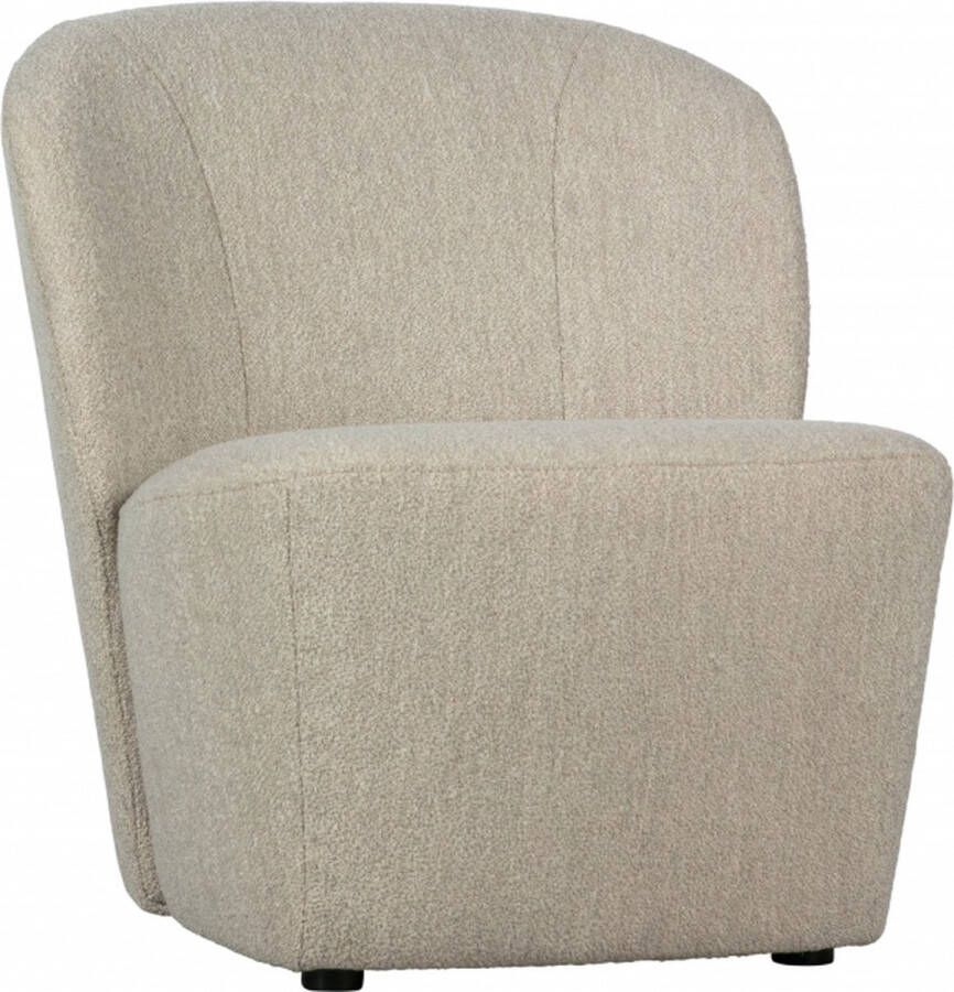 Vtwonen | Lofty Fauteuil naturel gemeleerd | Zitmeubels woonkamer | Fauteuil