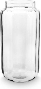 Vtwonen Glazen Vaas voor Bloemen Woondecoratie Transparant 16.5x32cm