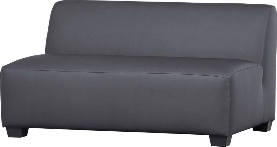 Vtwonen 2 Zits Tuinbank Hollandia Polyester Mix Grijs 129 x 70 x 85 cm (BxHxD)