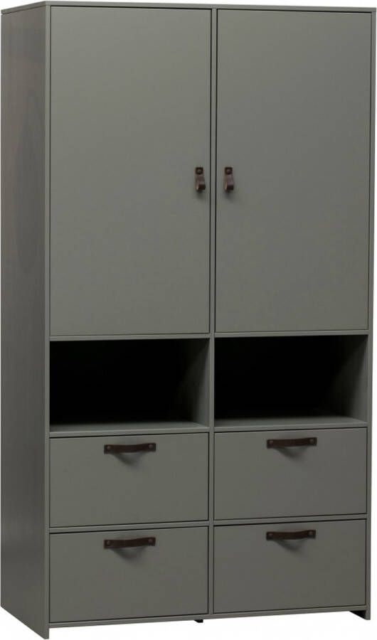 Vtwonen | Stage Garderobekast Grenen Soap | Woonkamer meubels | BergkastKast