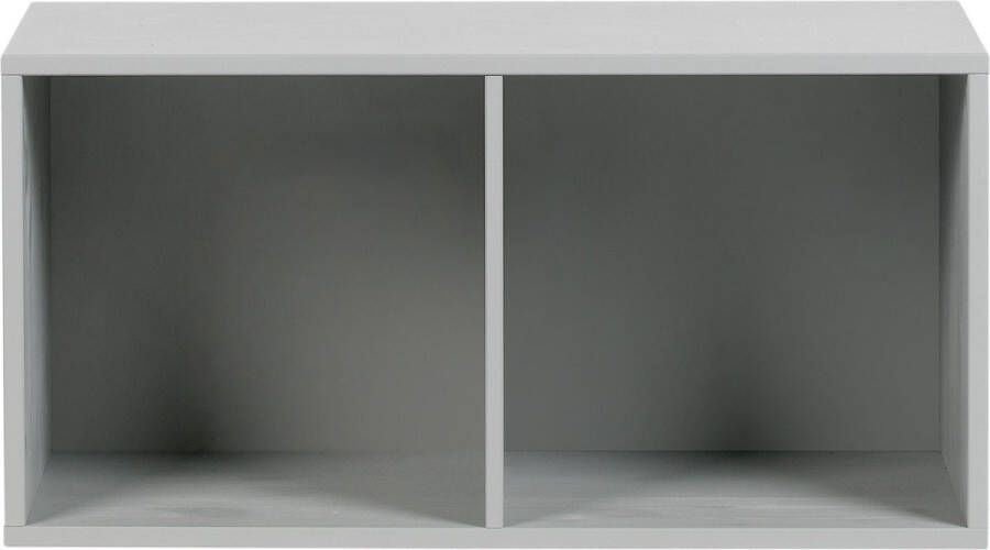 Vtwonen Lower Case Modulaire Wandkast 2 Vakken Open Betongrijs - Foto 2