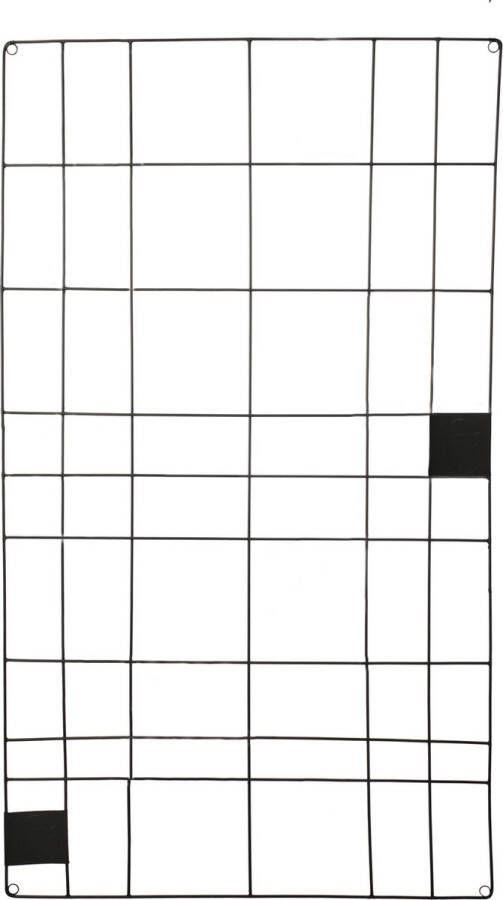 Vtwonen Memobord met draad Zwart 60x105 cm