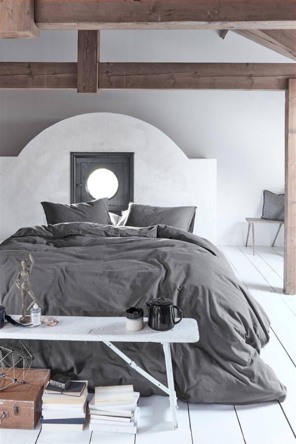 Woonboulevard Poortvliet VTWonen DBO Natural Stone Anthracite 140x200 220