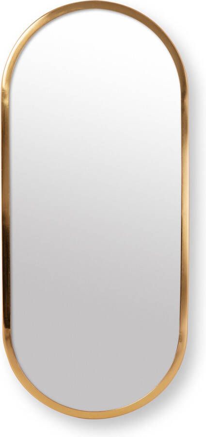 Vtwonen Ovale Spiegel Ovaal Goud 50 x 20 cm