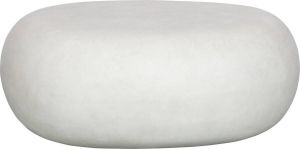 Vtwonen Pebble Bijzettafel Fiber Clay Wit 31x65x49