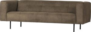 Vtwonen SKIN 2 5 ZITS BANK 213 CM SKIN OLIJFGROEN