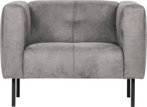 Vtwonen Skin Fauteuil Lichtgrijs 72x101x88