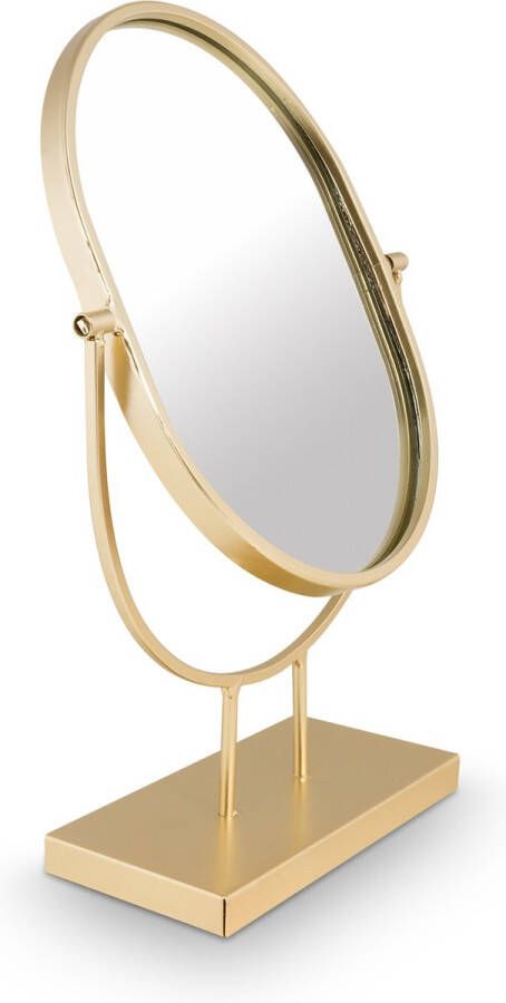 Vtwonen Spiegel op standaard Ovaal Goud 31.1cm