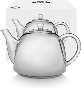 Vtwonen Theepot Zilver 1.8 liter