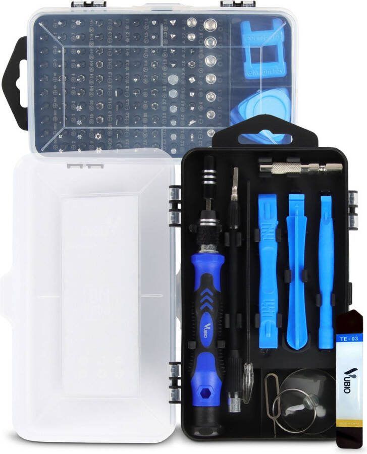 VUBIO Schroevendraaierset 118 in 1 Magnetische Gereedschapset Bitset