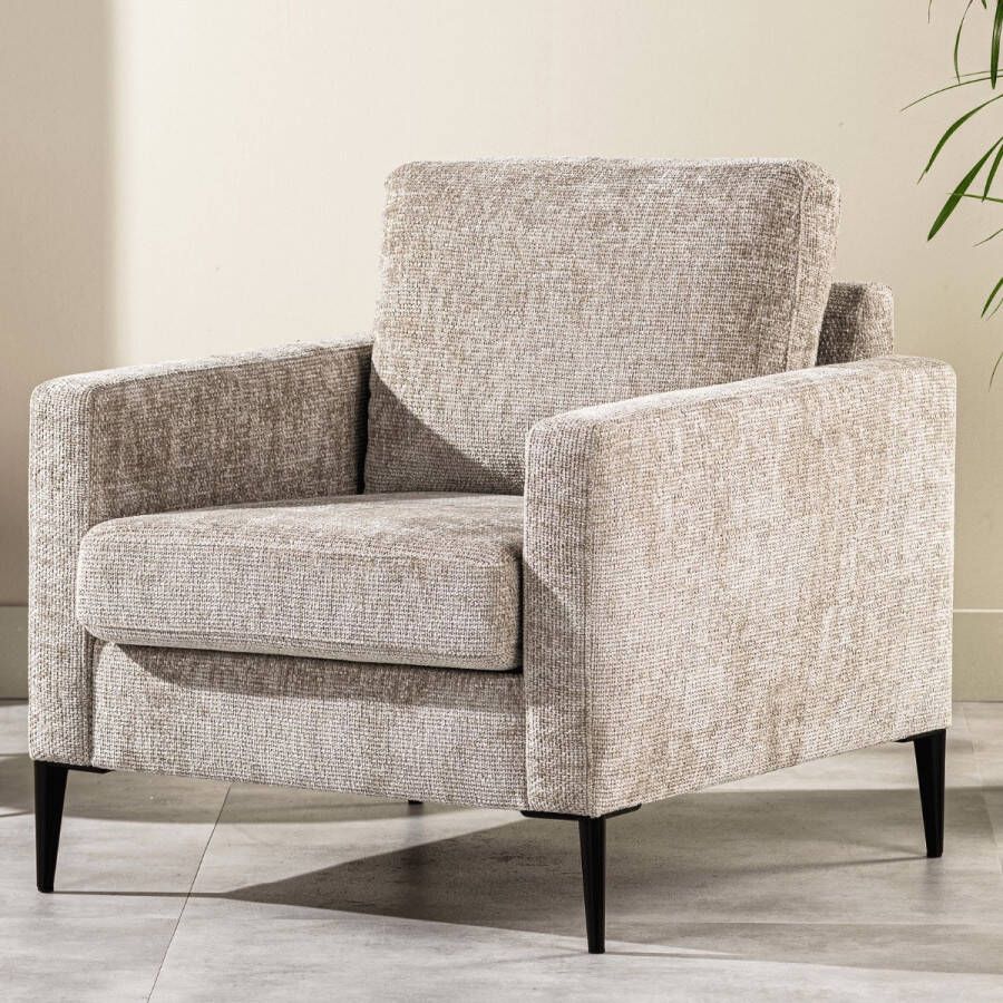 Vurna Savannah fauteuil stof champagne