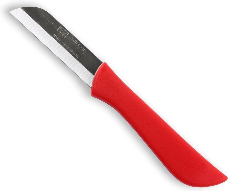 SELECTED W- Aardappelmesje Rood Heft 6 cm Dun Lemmet Roestvrijstaal