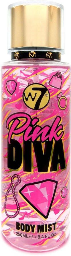 W7 cosmetics W7 Body Mist Pink Diva 250ml