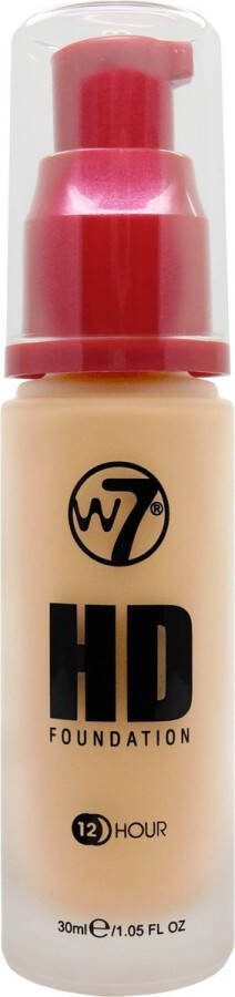 W7 HD Foundation Honey