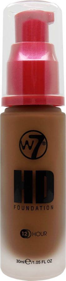W7 HD Foundation Hot Chocolate