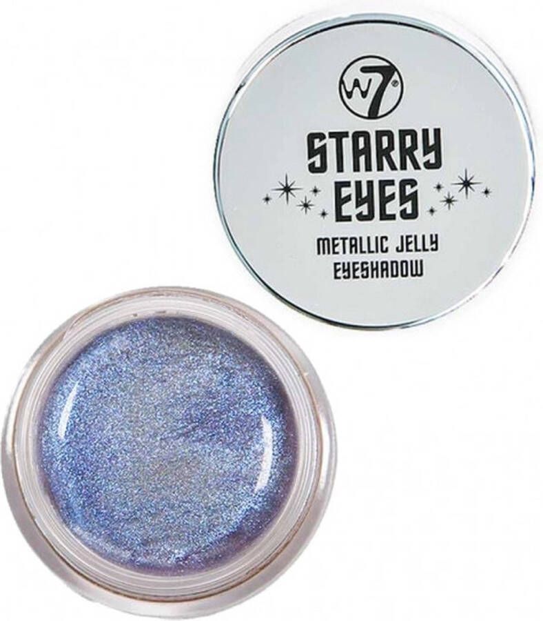 W7 Starry Eyes Metallic Jelly Crème Oogschaduw Blue Moon