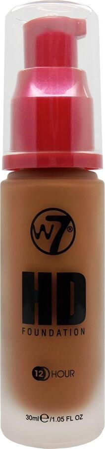 W7 HD Foundation Hazelnut